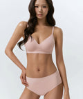 MUSINSA STANDARD WOMAN MUSINSA STANDARD WOMAN Women's Seamless Light Volume Bra [Pink] Size