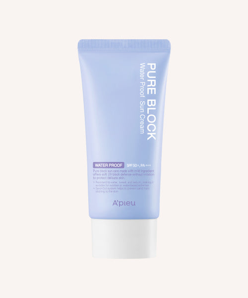 APIEU APIEU Pure Block Natural Waterproof Sun Cream SPF 50