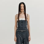 EENK EENK Shirt Sleeveless Buttoned Top