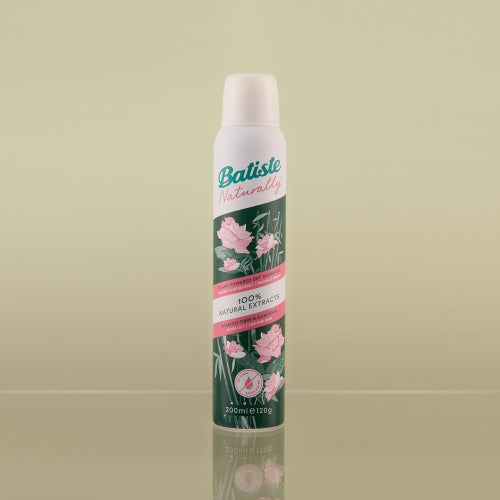 BATISTE Baptiste Dry Shampoo Naturally Bamboo Fiber & Gardenia 200ml