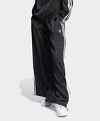 ADIDAS ADIDAS Satin Wide Leg Track Pants - Size