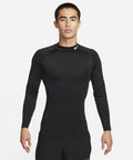 NIKE NIKE Pro Dri Fit Fitness Mock Neck Long Sleeve Top M
