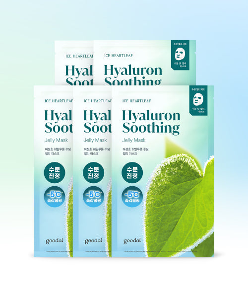 goodal goodal Houttuynia Cordata Hyaluronic Soothing Jelly Mask 5pack