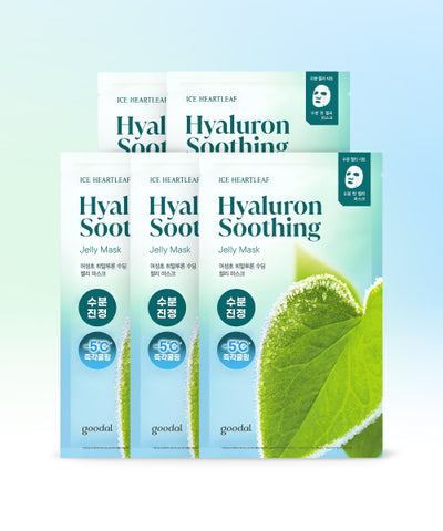 goodal Houttuynia Cordata Hyaluronic Soothing Jelly Mask 5pack