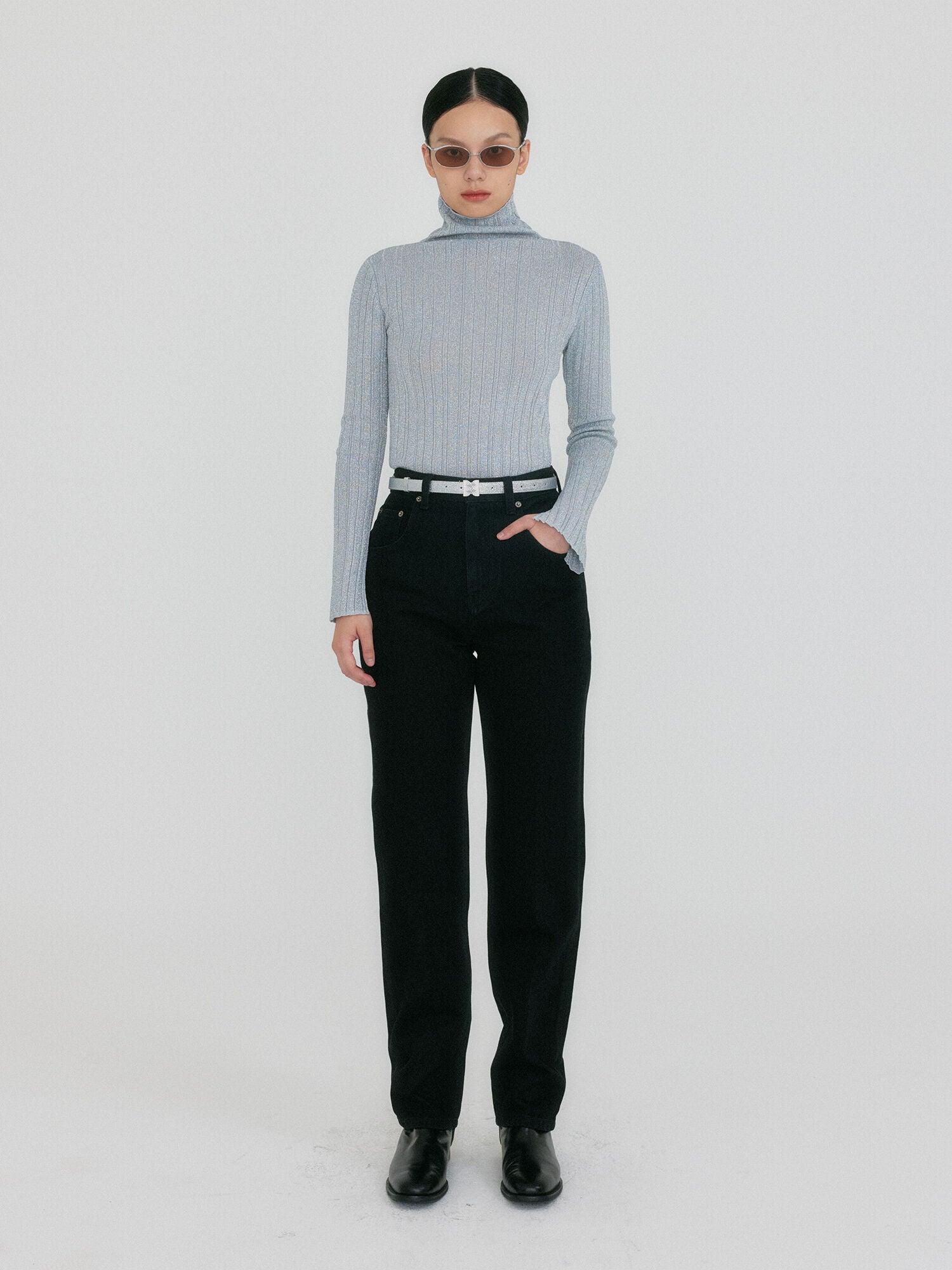 EENK ZISSY Classic Denim Pants - Black
