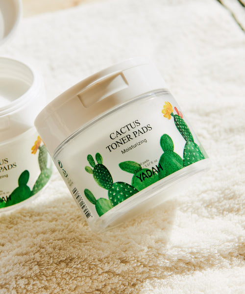 YADAH Cactus Vegan Toner Pads 60 sheets