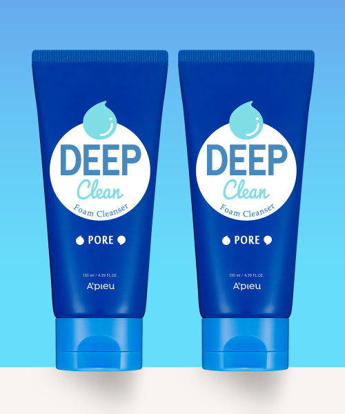 APIEU [2 items] Deep Clean Foam Cleanser Pore 130ml *2