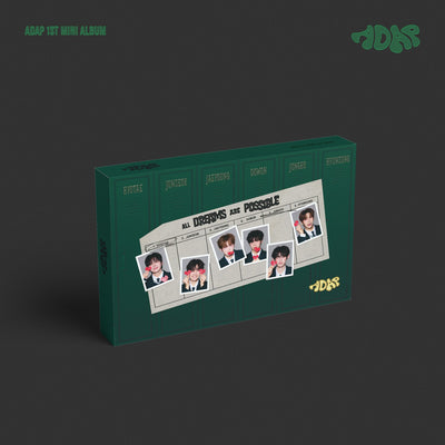 ADAP - 1ST MINI ALBUM [ALL DREAMS ARE POSSIBLE] (PLATFORM Ver.)