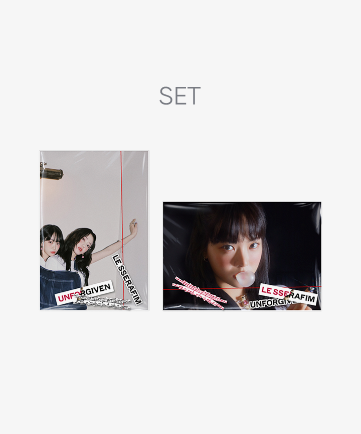 1st Studio Album 'UNFORGIVEN' (WEVERSE ALBUMS Ver.) Set