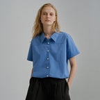 URAGO String cotton blouse_3colors