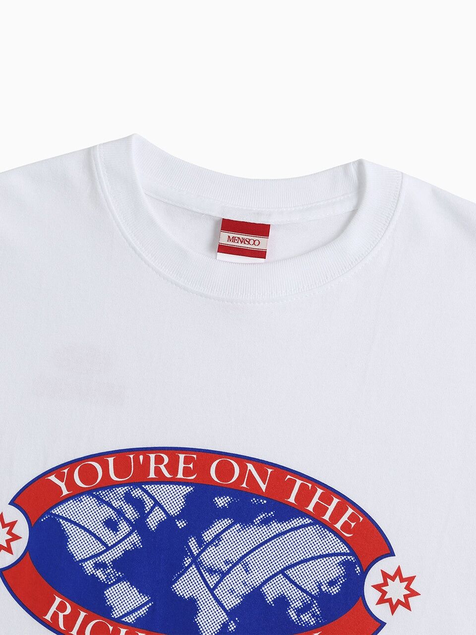 MENASOO Right Track T Shirt_White