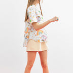 JUNEJUNE SPACE Painting Shirts_Ivory