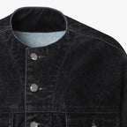 E.B.M (Edition by Michaa) E.B.M Velvet Denim Jumpsuit Women