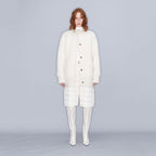 YCH TRIMMED MOHAIR-BLEND JACKET CREAM (W23KT811CR)