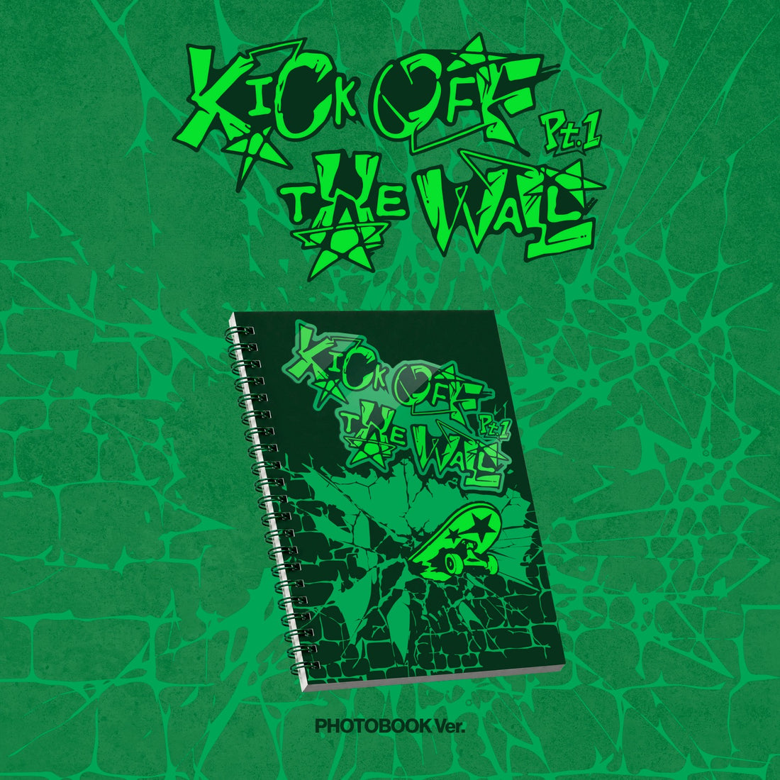 KickFlip - 5th Mini Album [KICK OFF THE WALL Pt.1] (PHOTOBOOK Ver.)