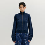 EENK EENK Jacket Zip-up Top - Navy