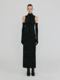 EENK ZACQLIN Straight Skirt - Jazzy Black