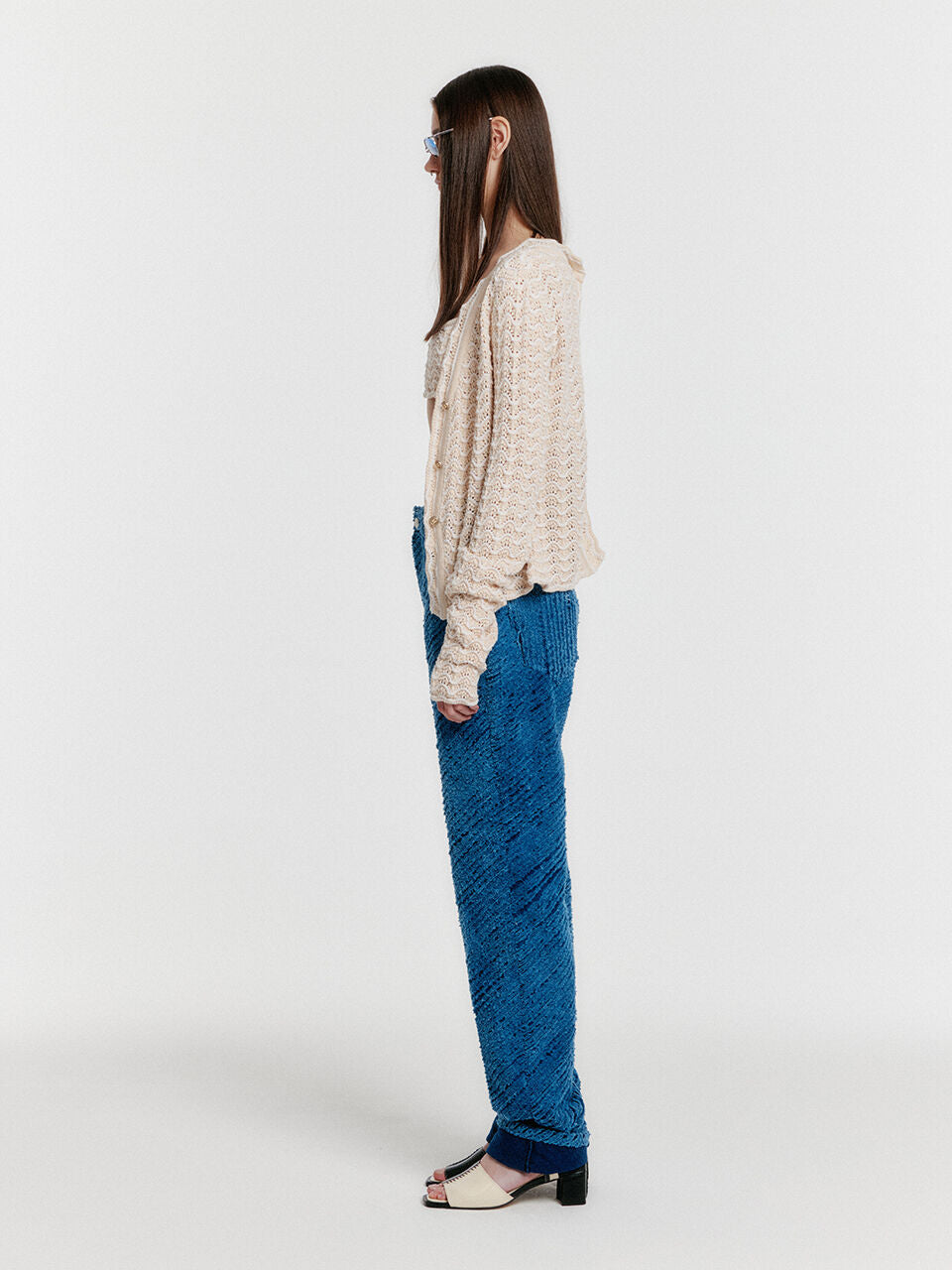 EENK EENK YIYI Classic Denim Pants - Blue