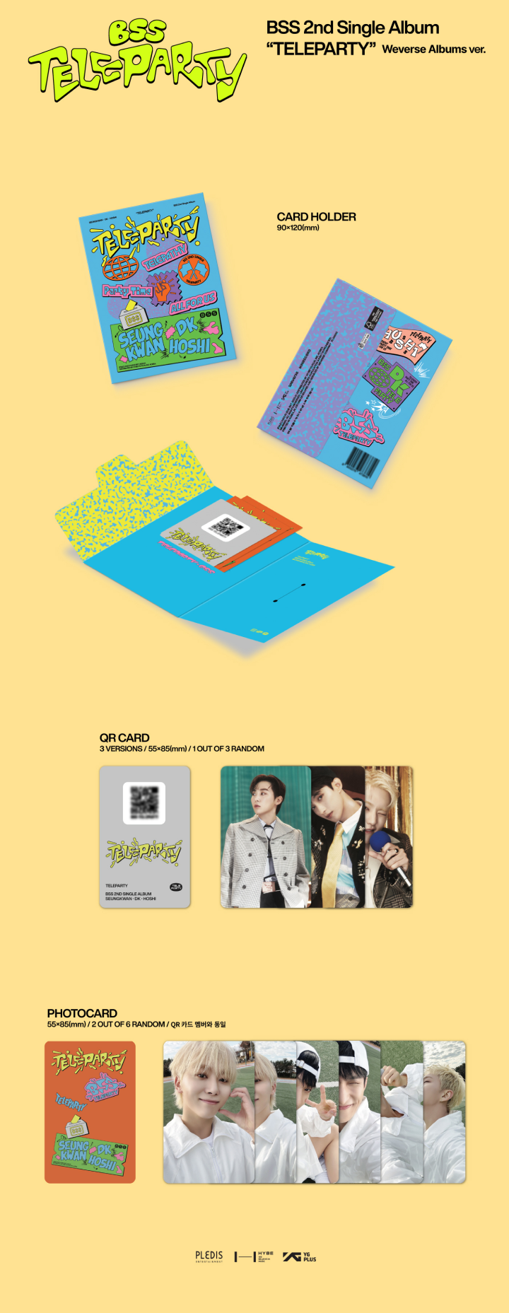 BSS 2nd Single Album 'TELEPARTY' Weverse Albums ver. detail 2