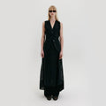 EENK Wrap Skirt with Tassel - Black