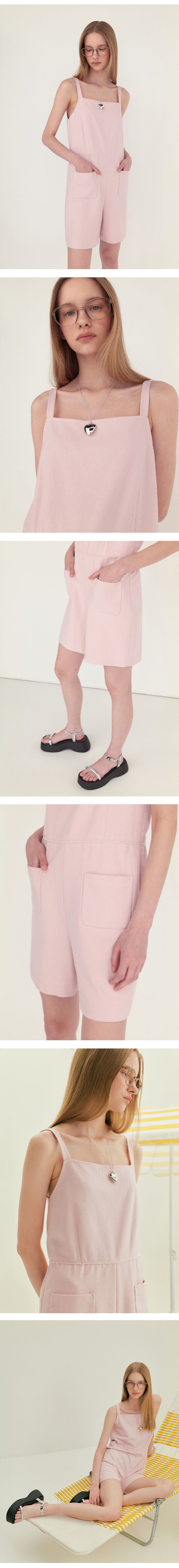 IULAI IULAI Jumpsuit Milk Pink