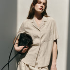 SHESMISS Open collar classic shirt_SWWSTP22700