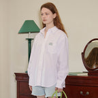 SINOON Classic Cotton Shirt (White)