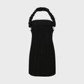 YCH CABLE-KNIT DRESS BLACK (W23KD806BK)