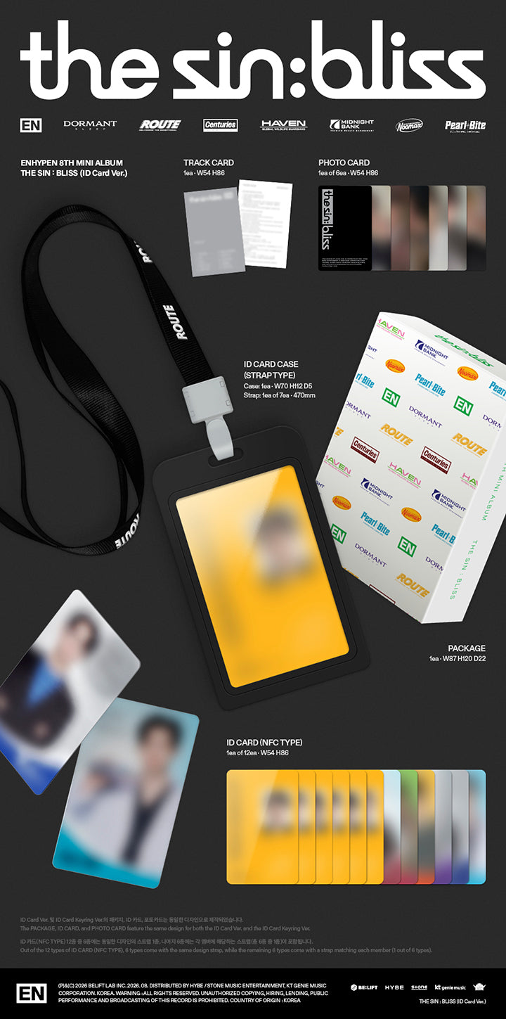 THE SIN : BLISS (ID Card Ver.) detail 2