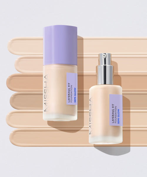 MISSHA MISSHA Layering Fit Foundation Semi-Glow 35ml (Choose 1 of 4 types)