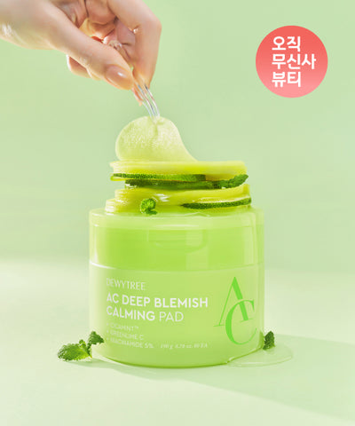 AC deep trace soothing blemish pad 80 sheets