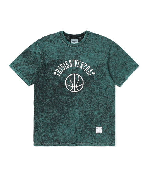 THISISNEVERTHAT THISISNEVERTHAT Faded Basketball Tee Green