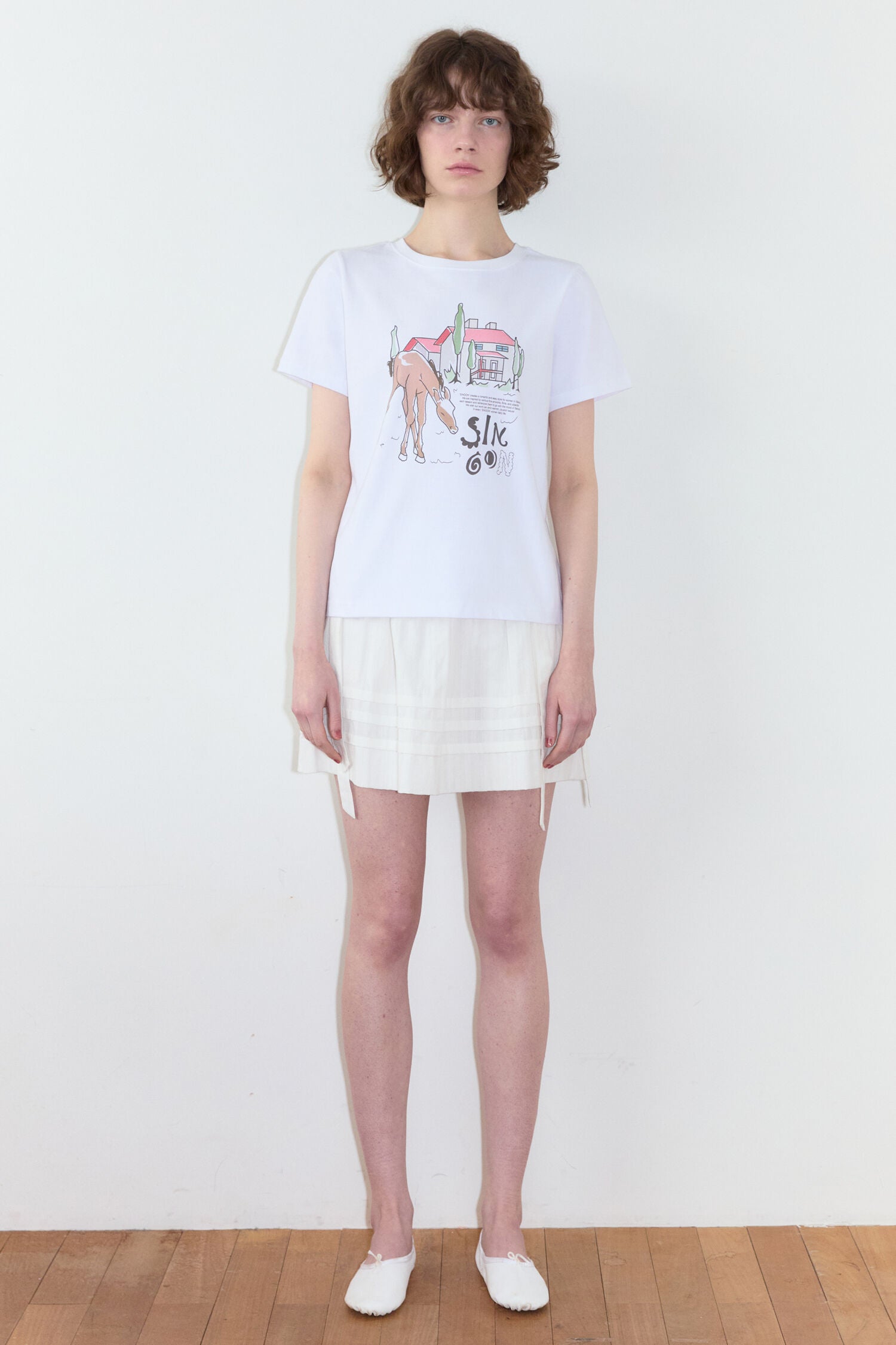 SINOON Daily Farm T-Shirt (White)