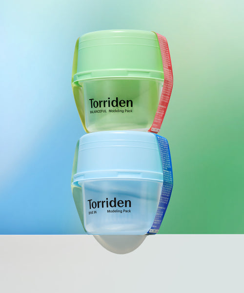 Torriden Torriden Dive-in Hyaluronic Acid Modeling Pack 25g & Balanced Cica Modeling Pack 30g