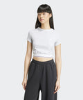 ADIDAS ADIDAS Tape Waistband Tee - Melange
