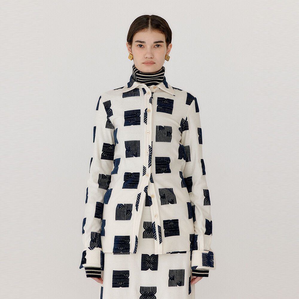 EENK EENK Shirt - Ivory/Black