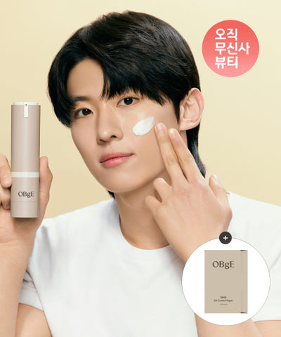 OBGE Natural Cover Lotion + Oil Control Paper
