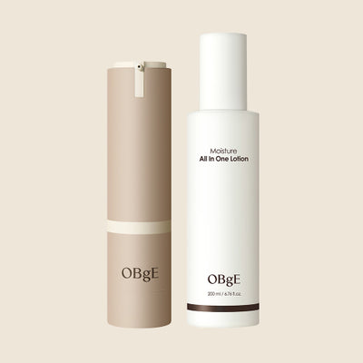 Natural Cover Lotion (Choose 1 of 2 types) + Moisture All-in-One Lotion Set