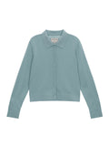 MATIN KIM MATIN KIM Diagonal Punching Button Cardigan for Women in Mint