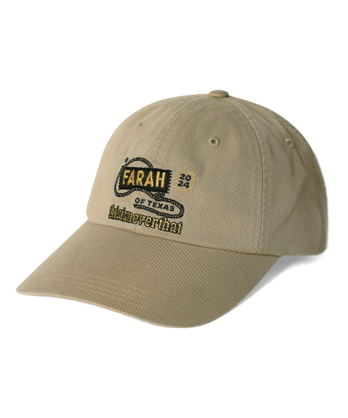 THISISNEVERTHAT THISISNEVERTHAT TNT FARAH Chino Cap Beige