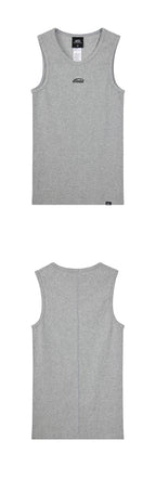 EMIS TWO PACK SLEEVELESS-WHITE/GRAY