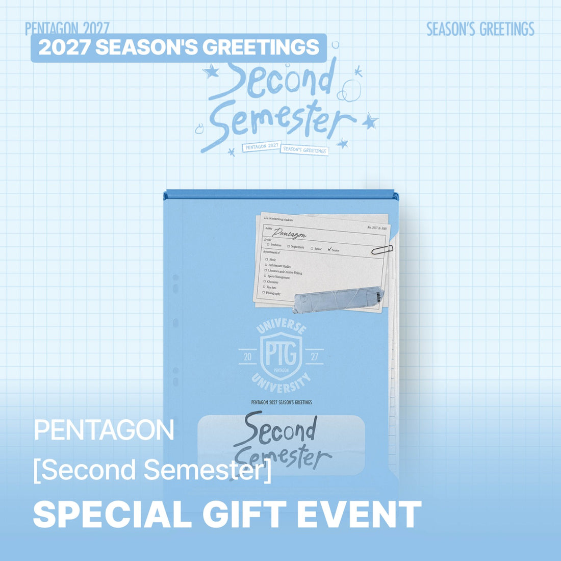 PENTAGON - 2027 SEASON’S GREETINGS [Second Semester]
