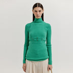 EENK EENK XEPORA Separable Sleeveless Ribbed Top - Green