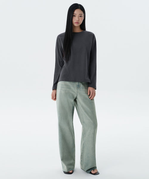 MUSINSA STANDARD WOMAN MUSINSA STANDARD WOMAN Denim Pants Baggy Fit