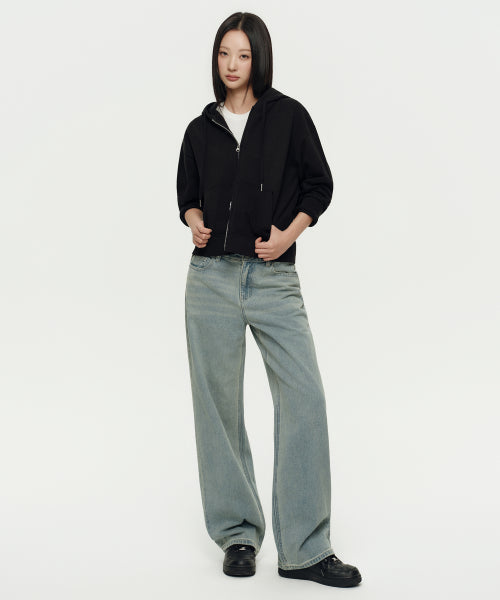 MUSINSA STANDARD WOMAN MUSINSA STANDARD WOMAN Denim Low Rise Wide Pants (Size 25)