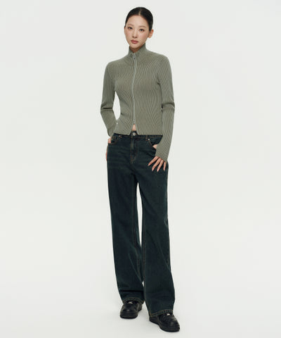 MUSINSA STANDARD WOMAN Denim Low Rise Wide Pants