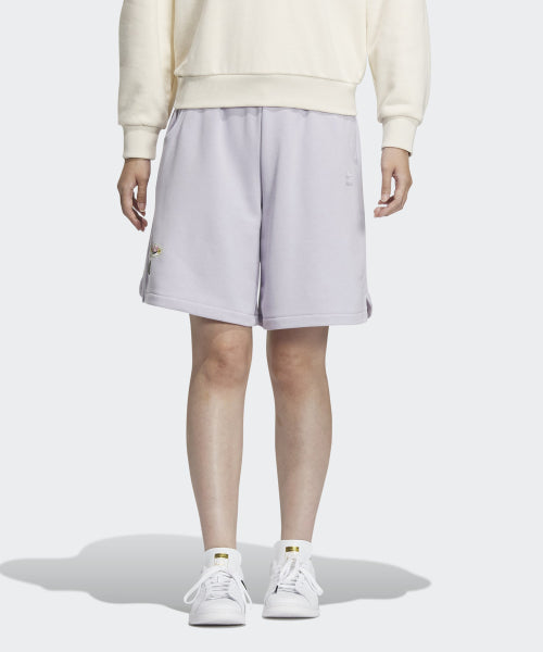 ADIDAS ADIDAS Graphic Short Pants - Silver