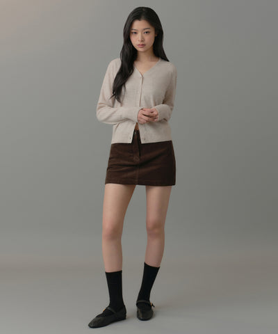 MUSINSA STANDARD WOMAN Cardigan Oatmeal