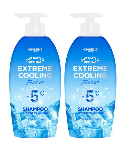 ELASTINE Organist Extreme Cooling Shampoo 750ml x 2