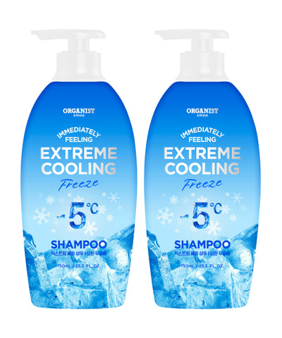 Organist Extreme Cooling Shampoo 750ml x 2